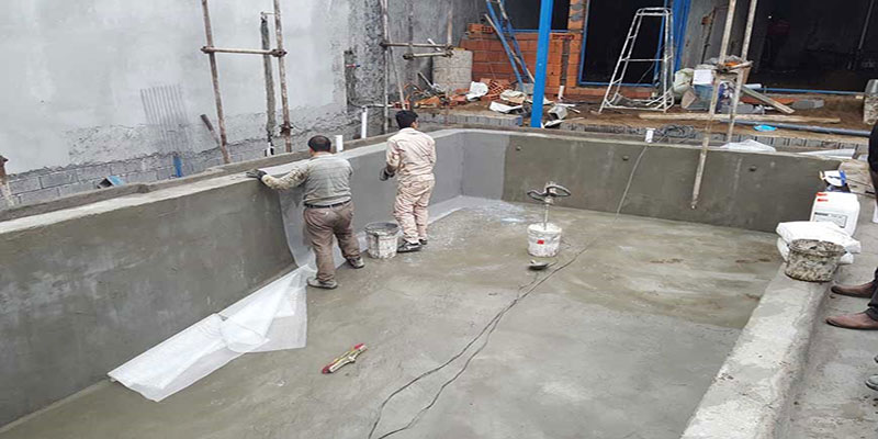چسب بتن برای استخر چسب بتن برای استخر